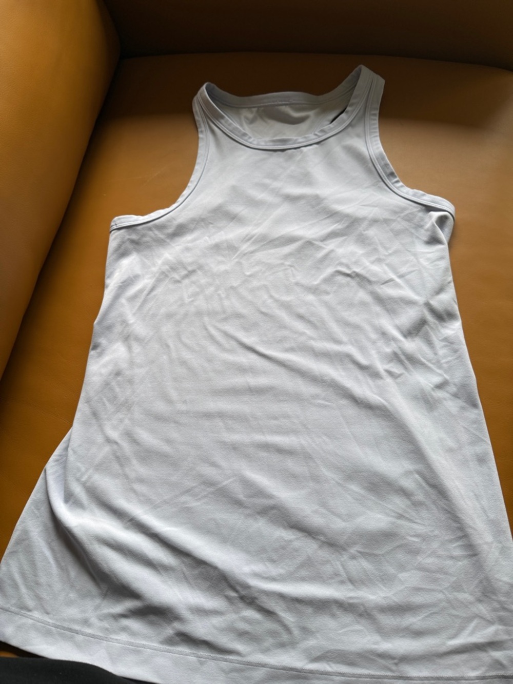 lululemon athletica Light Blue Racerback Performance Tank